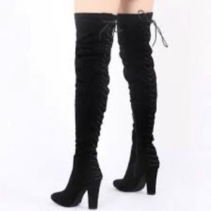 Public Desire Stevie Over The Knee Boot